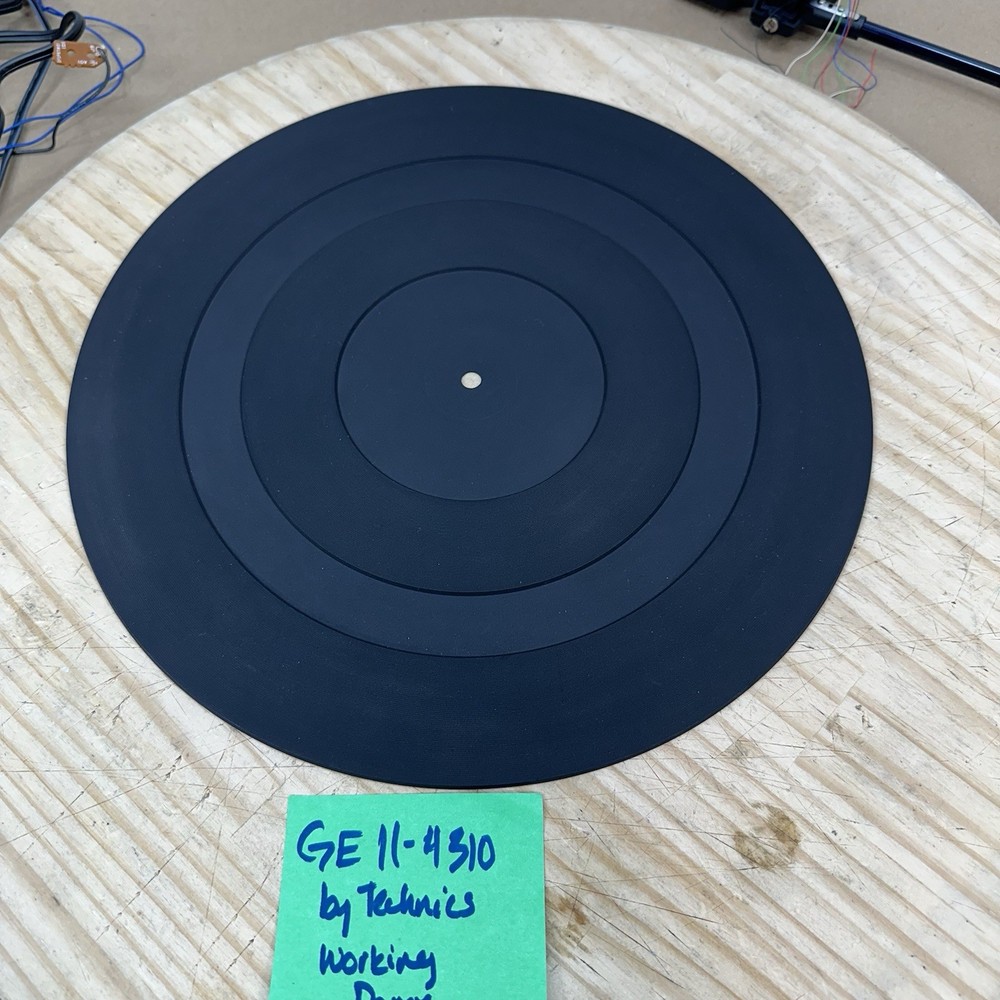 GE By Technics Turntable Parts - Platter Mat Fold Rubber