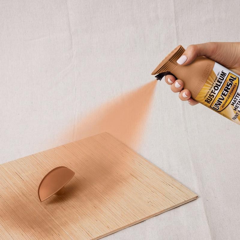 Rust-Oleum Universal 11oz Copper Rose Metallic Spray Paint – All Surface