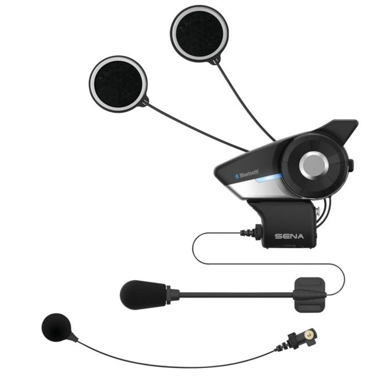 Sena 20S EVO Motorcycle Bluetooth Headset Communication System with Mic Speakers