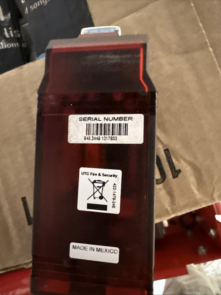 Interlogix NetworX NX-587E Virtual Keypad Module - Red