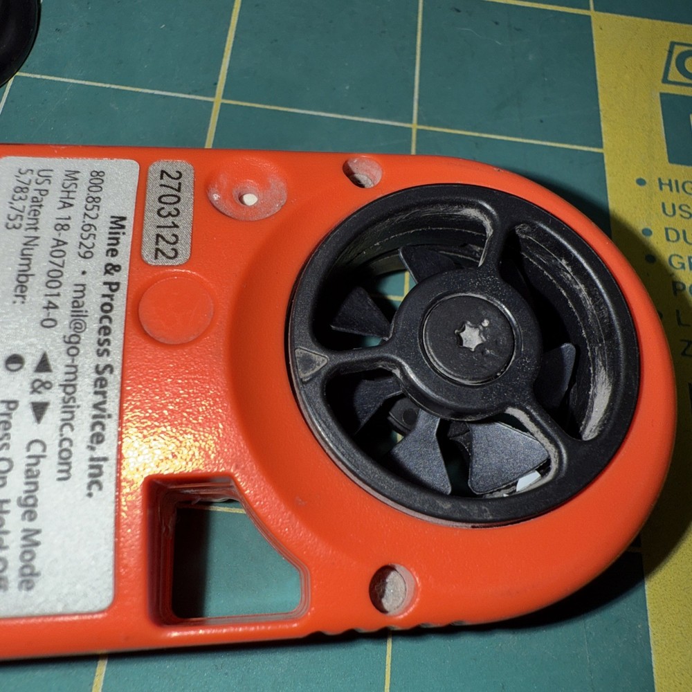 MPS PMA-2008 Pocket Mining Anemometer