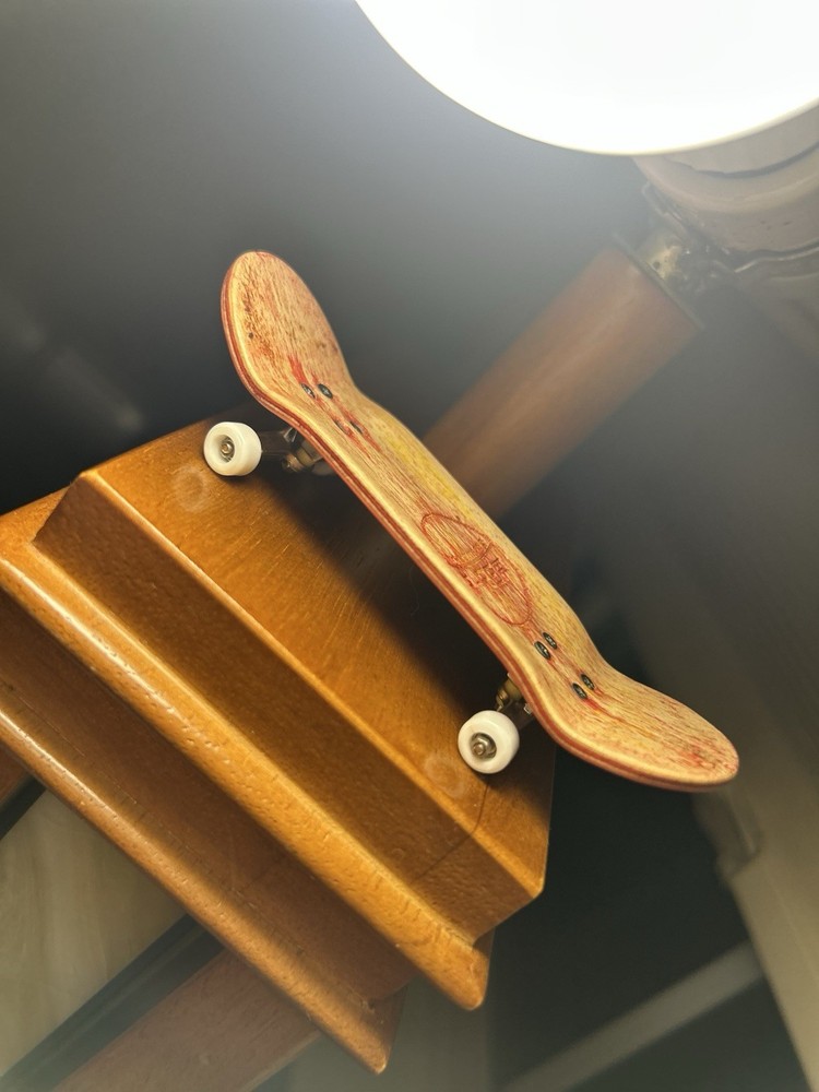 P-Rep Purple Maple Wood Mini Skateboard Complete with Wheels Basic Bearings New