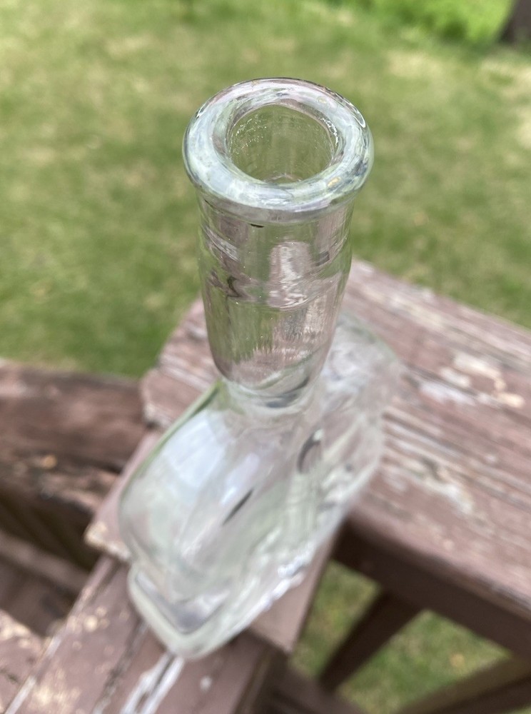 Blown Clear Cello Bottle