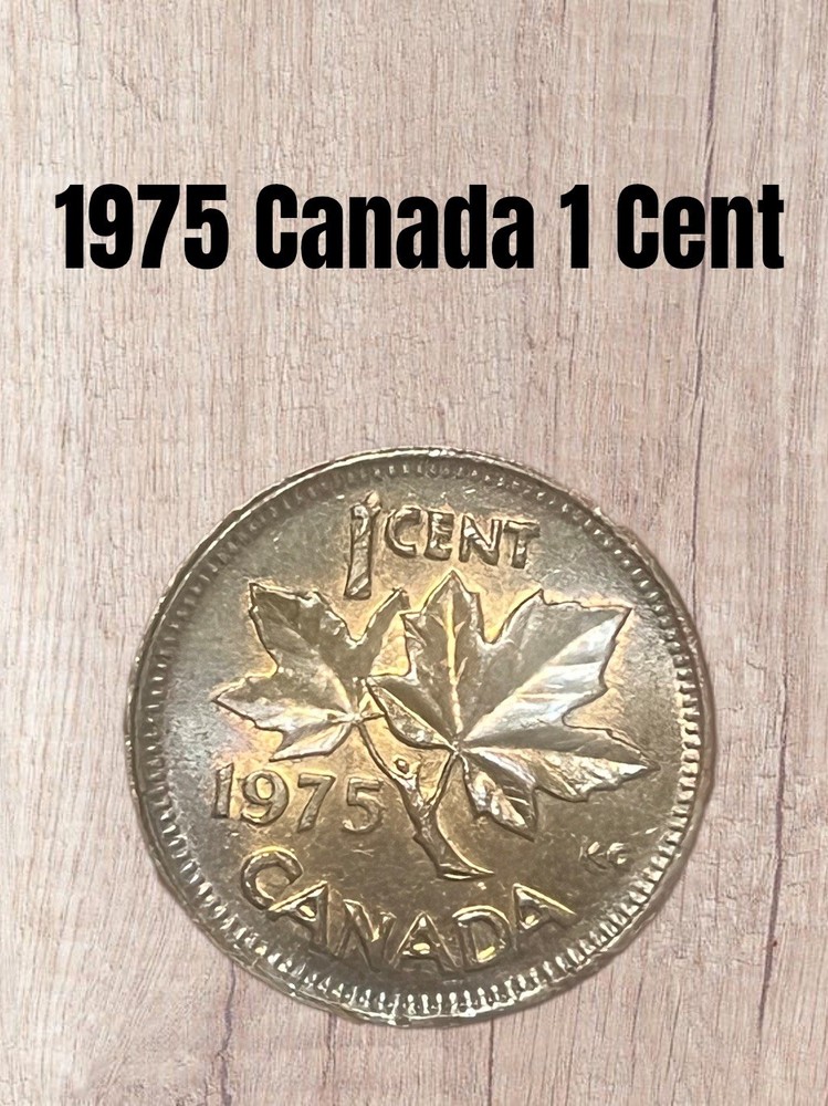 1975 CANADA PENNY 1 CENT COIN