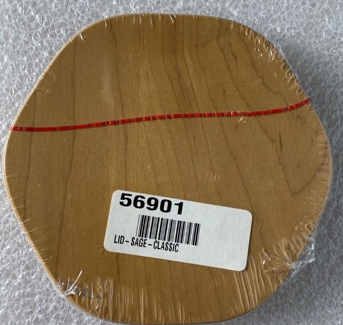 Longaberger Sage Basket Lid - Classic Stain