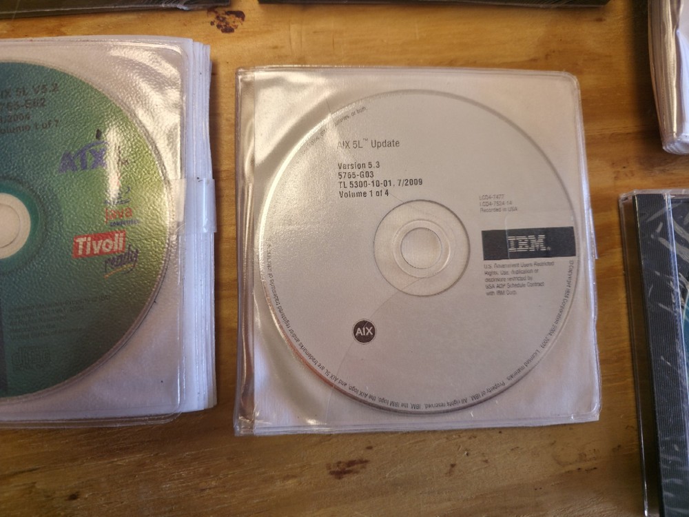 Ibm Aix Software Lot Mixed