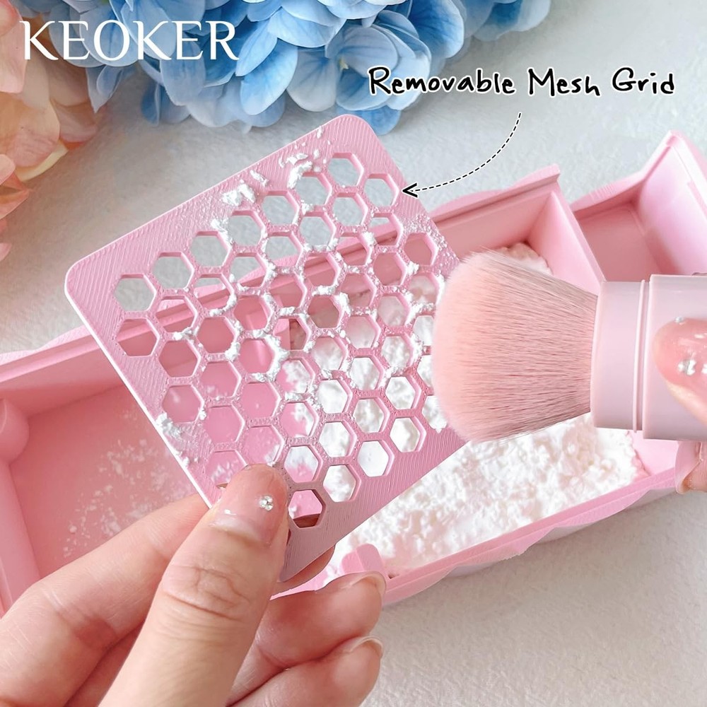 Cornstarch Tapper Box for Polymer Clay, Cornstarch Powder Container, Polymer ...