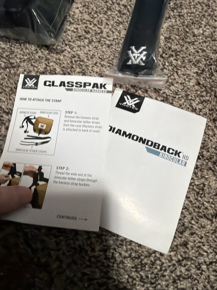 Vortex Binocular Harness With Straps