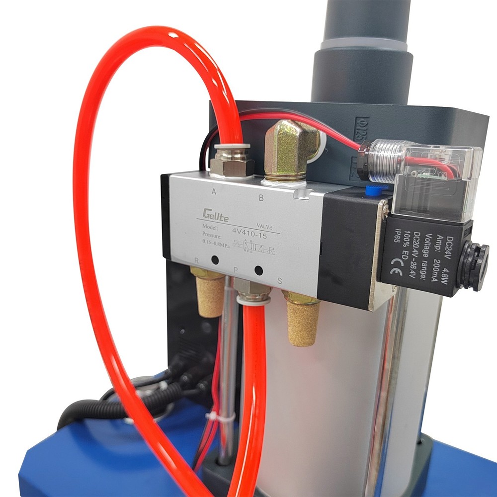 110V 1763lb Automatic Pneumatic Punch Press Machine with Controller Adjustable