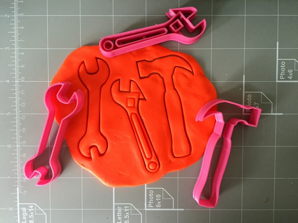 Tools (Wrench, Hammer) Cookie Cutter