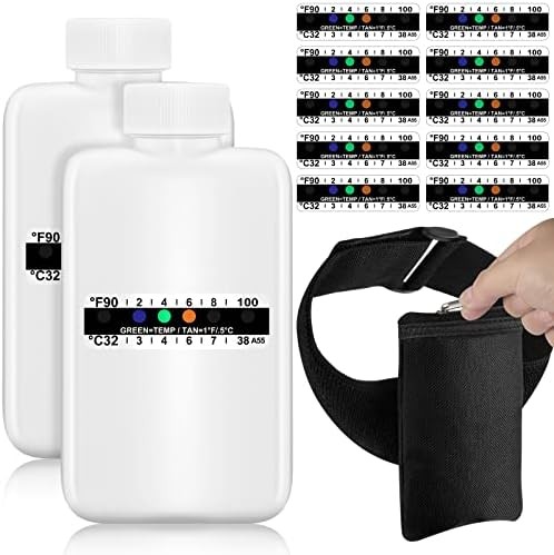 Urine Test Kit Portable Bottles Adhesive Temperature Strips