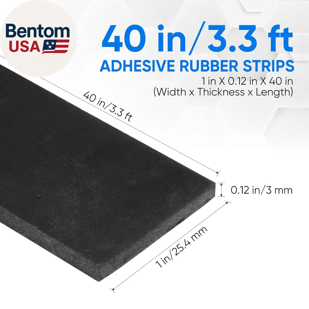 Rubber Strips, Solid Rubber Sheets Self Adhesive Neoprene Rolls & Strips for DIY