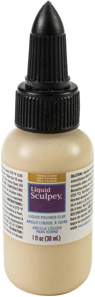 Liquid Sculpey 1oz Translucent Amber