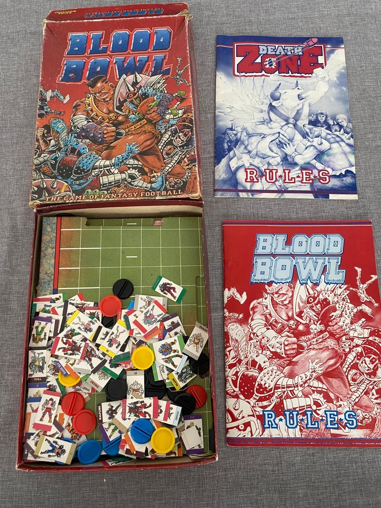 GW Blood Bowl ( Red Box) Box VG/EX