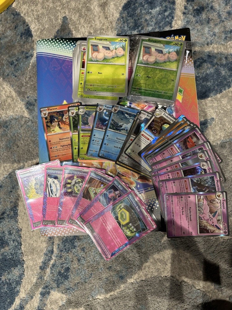 Prismatic Evolutions Complete Set Common Uncommon, Reverse Holo, Holo, ACE SPEC
