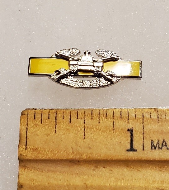 Combat Armor Badge Lapel pin. Really Cool and New!