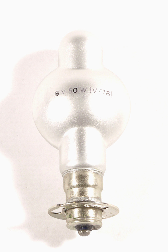 PRL) PROJECTOR LAMP NARVA HALOGEN 8V 50W BULB SLIDE PROJECTOR DIA