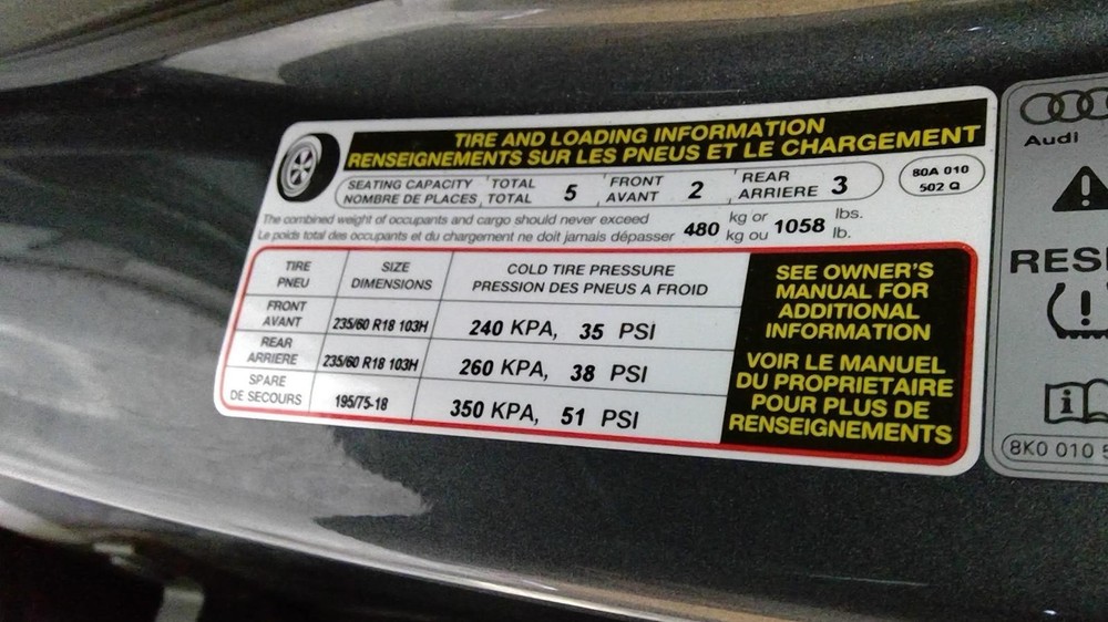 Used Headrest fits: 2018 Audi Q5 Grade A
