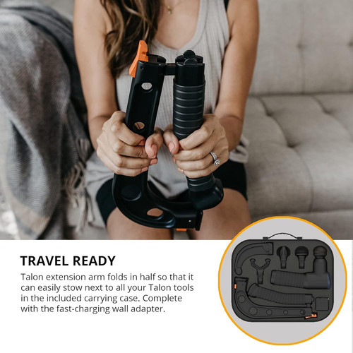 Brazyn - Talon Percussion Massage Gun + Cane + Holder System -...