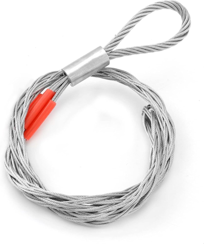 QWORK Cable Pulling Socks Grip, 1102 Lbs Breaking Strength, 3.3 Ft Cable Puller