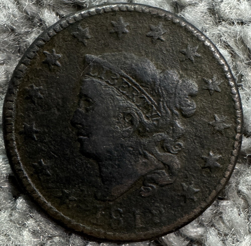 1818 large cents coins us