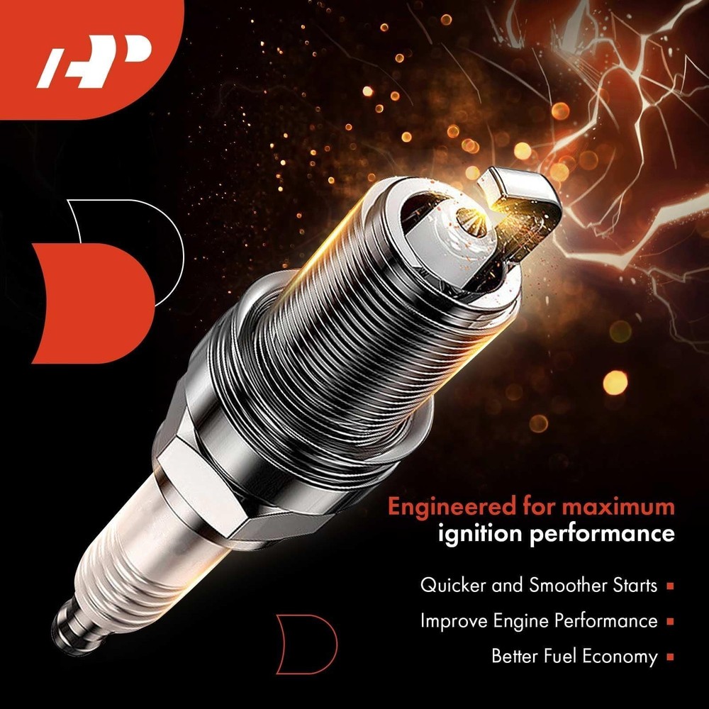 A-Premium Iridium Platinum Spark Plugs Compatible with Ford Explore... Fast Ship