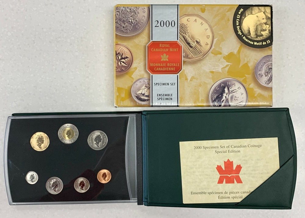 2000 Canada Specimen Set - Family of Bears Knowledge