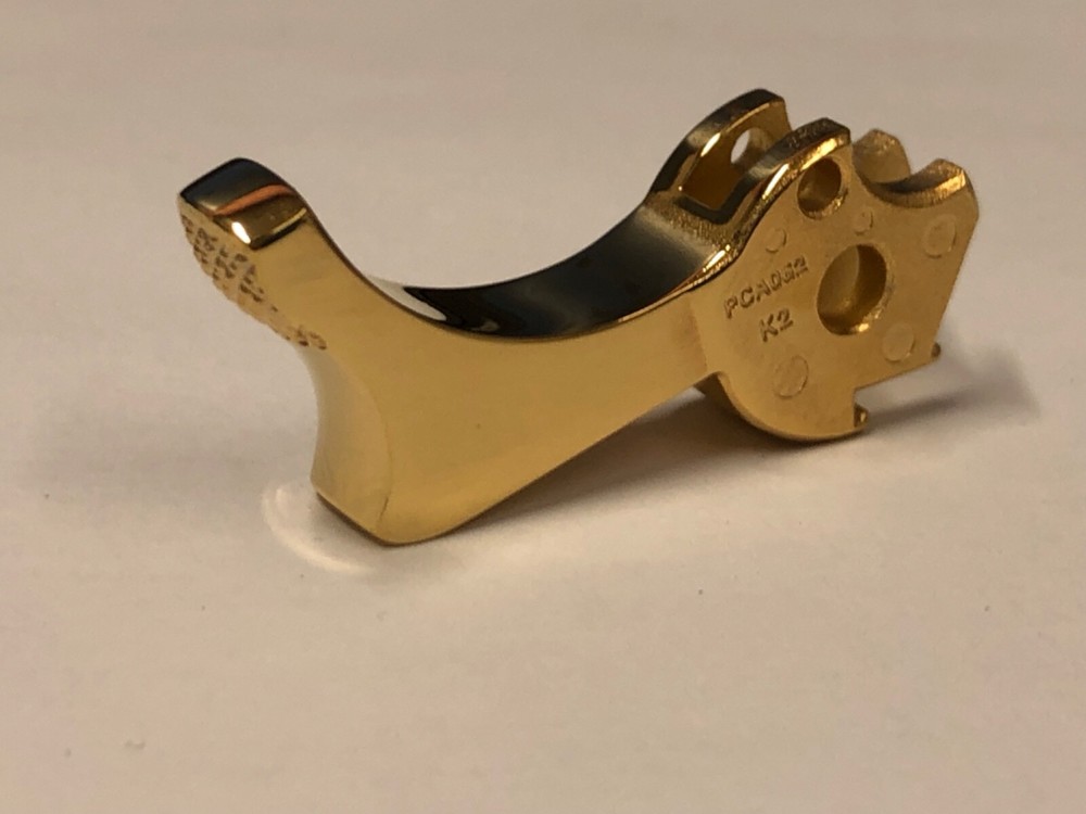 1911 gi style hammer 24k gold plated