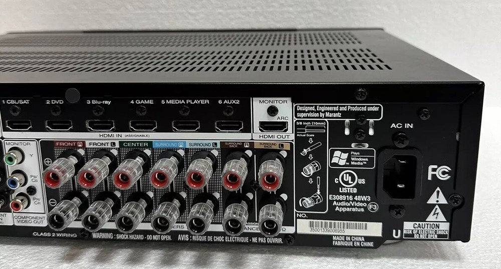 Marantz NR1604 Receiver Bundle With Remote Tested & Working!