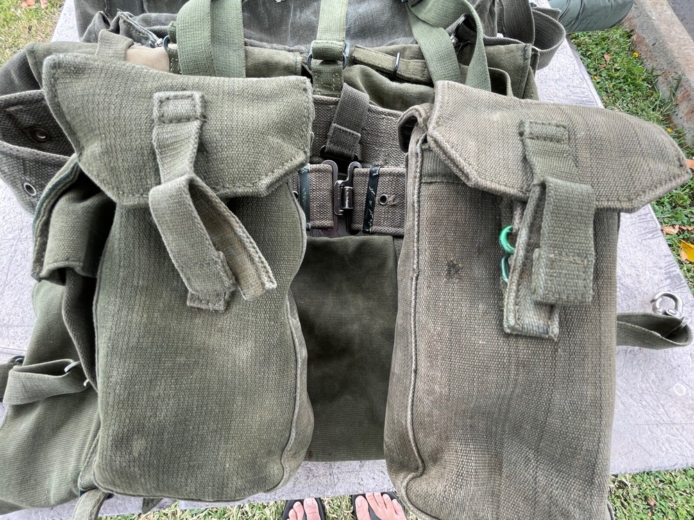 British Military Canvas Rucksack