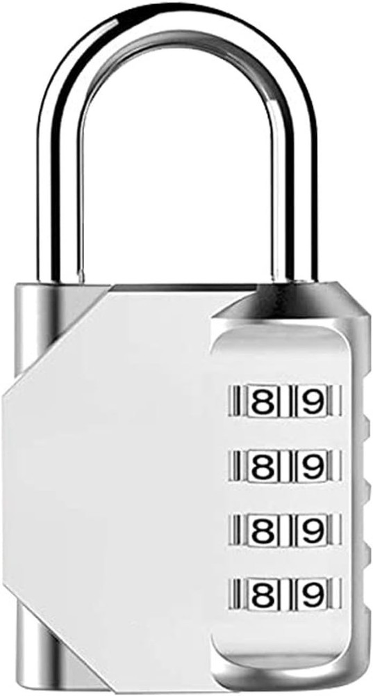Resettable Portable Combination Padlock - Versatile Security for Outdoor Storage