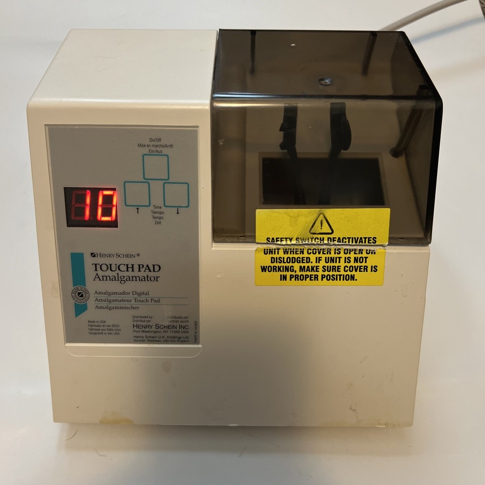 Henry Schein Touchpad Amalgamator Model TP-103