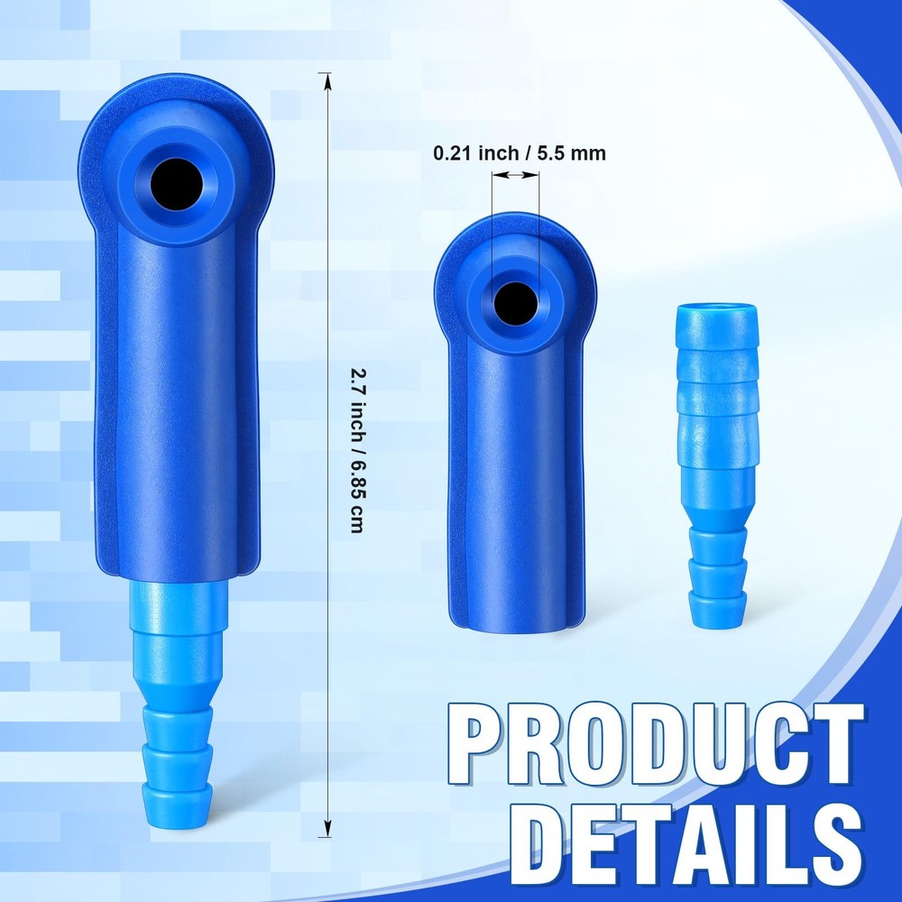 Innconee 20 Pcs Brake Bleeder Adapter Joint Kit Exchange Tool Connector Brake...