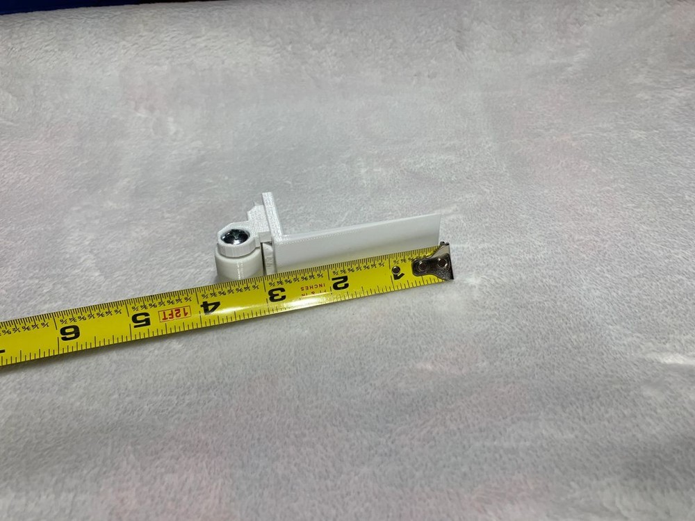 The Adjustable Pocket Door Guide (Black)