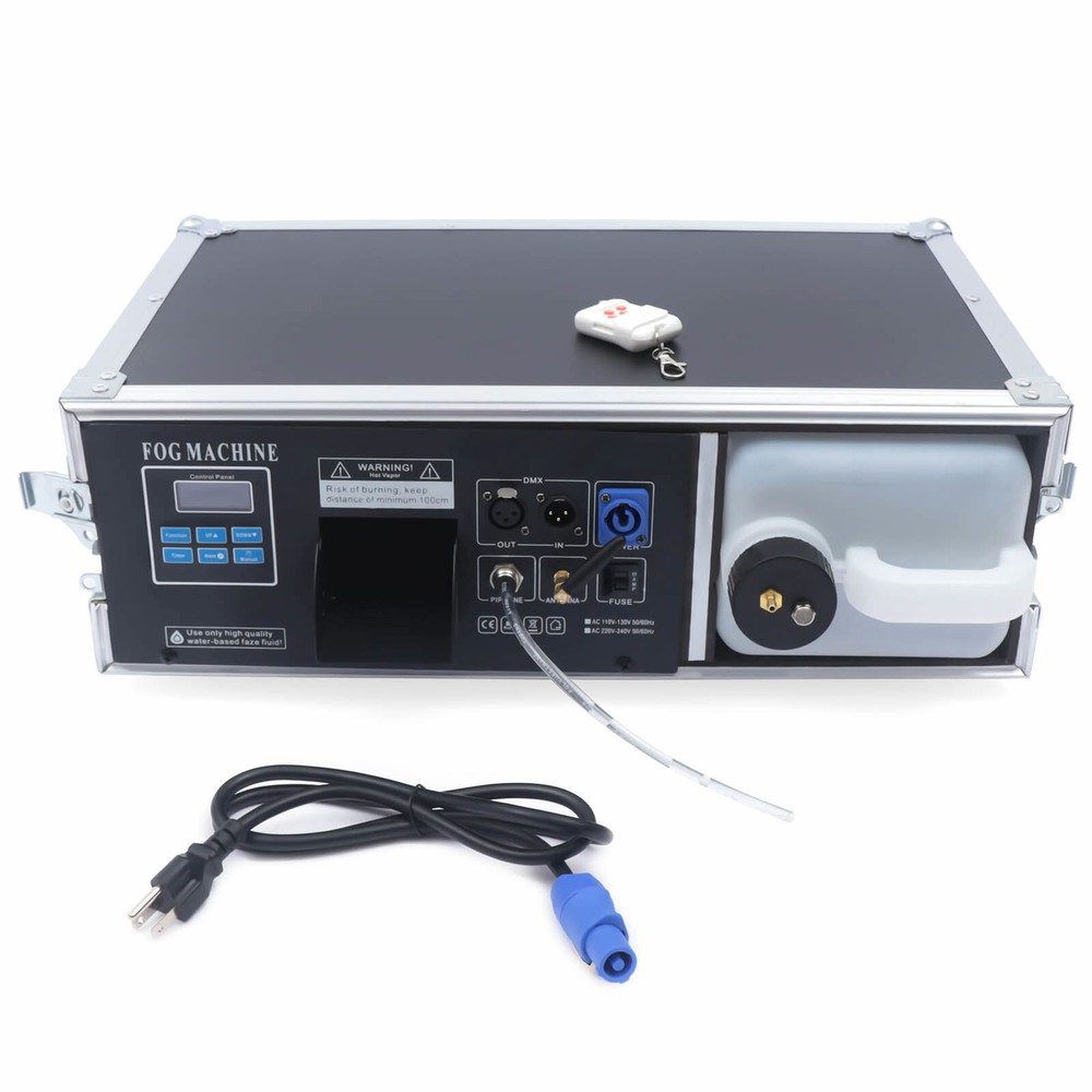 DJ Stage Effect Hazer 1500W Stage Mist Haze Machine 3.5L w/ Flight Case Package
