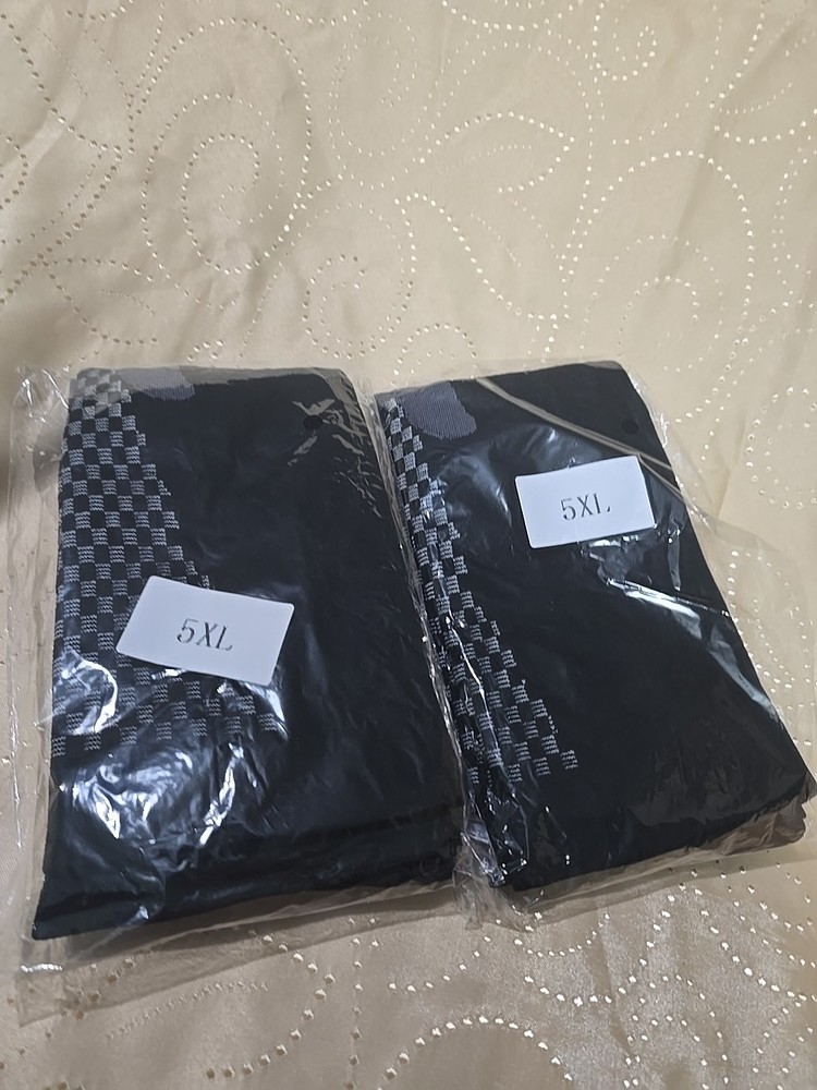 5XL Long BLACK Compression Stockings Still In Package