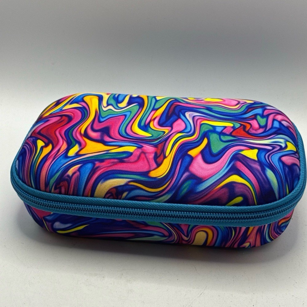 Zipit Multi-Colored Swirl Pencil Case