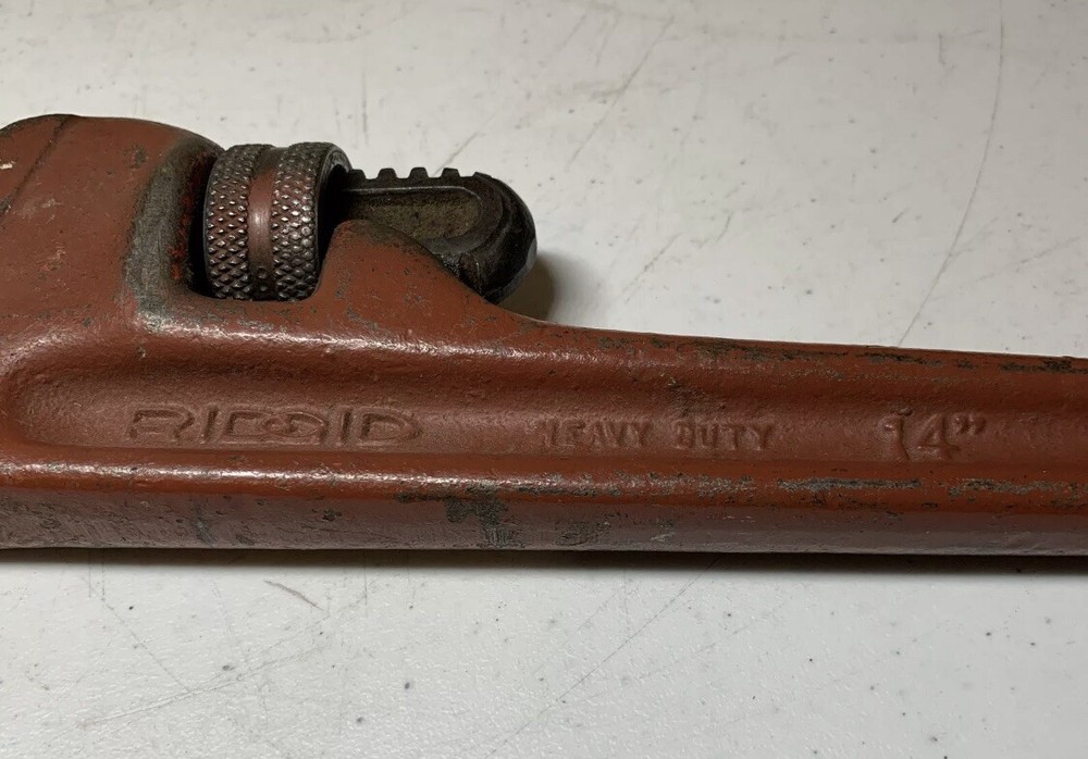 Ridgid 14" Heavy Duty Cast Iron Pipe Wrench
