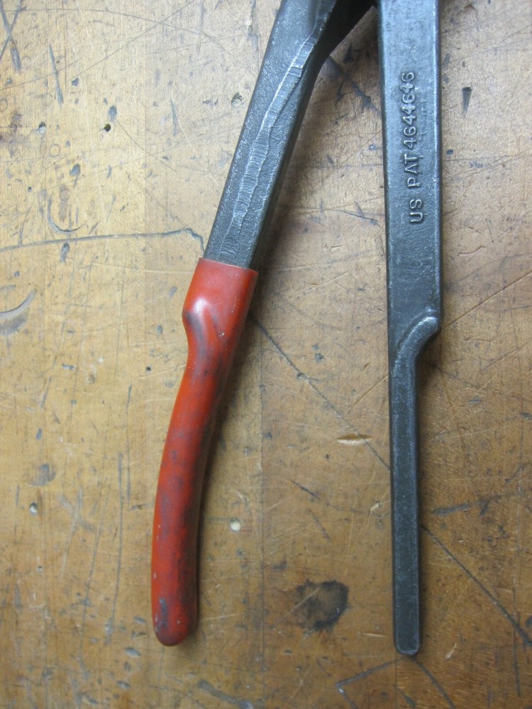 Elmo Mfg model E safety banding strap cutter