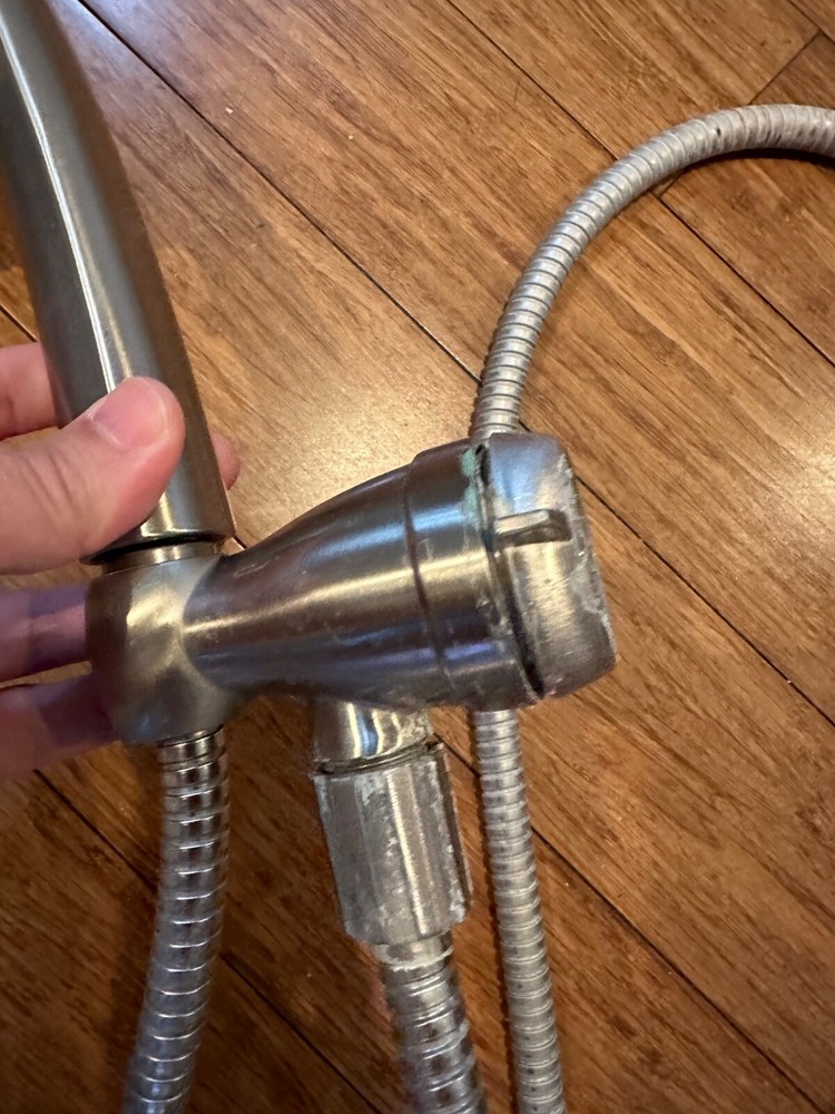 Handheld Shower Head Wall Mounted Brushed Nickel