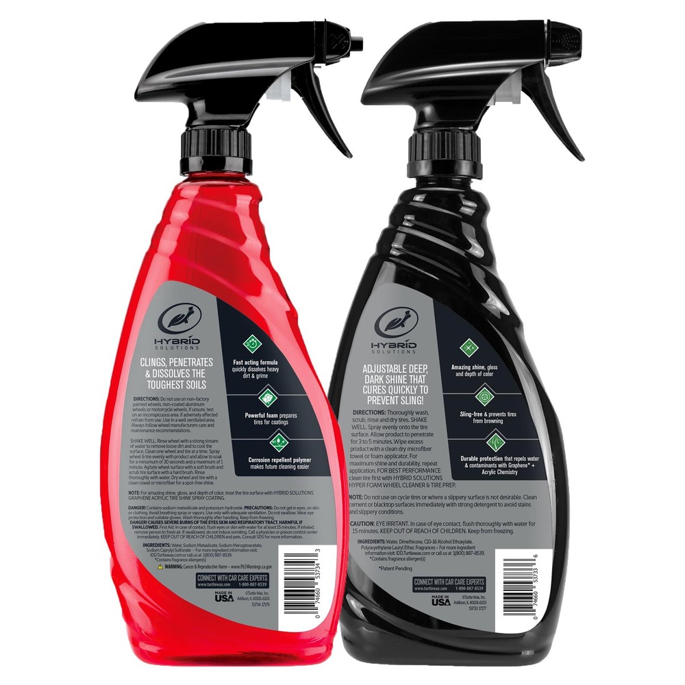 Turtle Wax Hybrid Solutions Wheel & Tire Cleaner Combo Pack