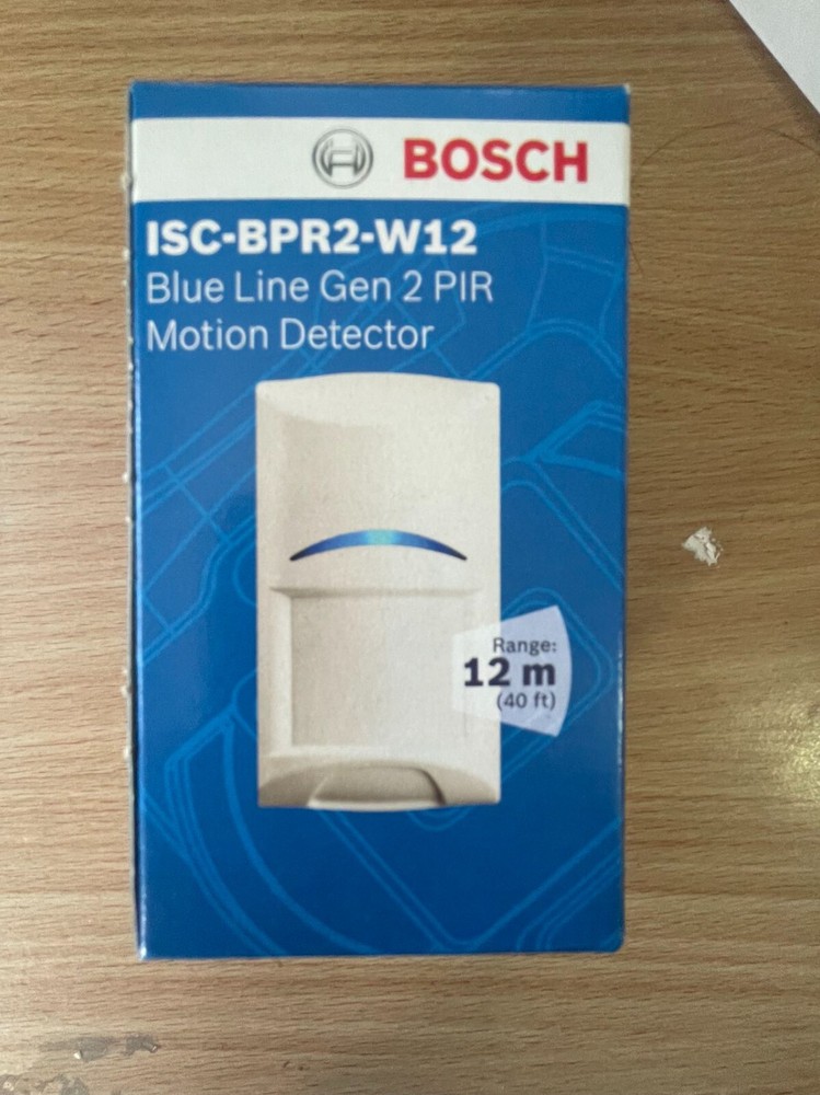 Bosch Gen2 PIR Blue Line ISC-BPR2-W12 Motion Detector sensor blue line gen 2
