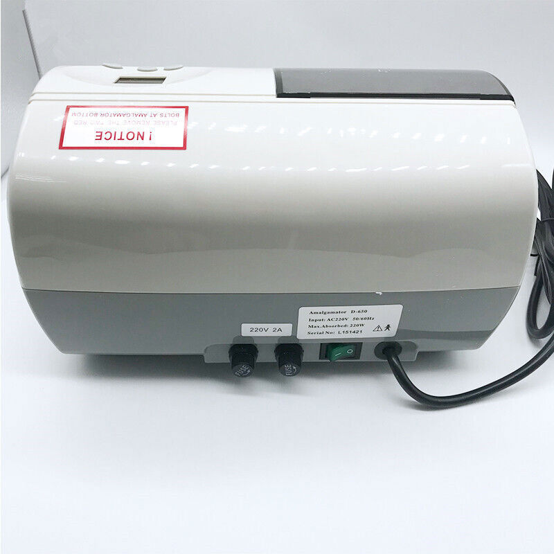 TPC D650 Dental Lab Amalgamator Capsule Mixer Machine with Digital Timer