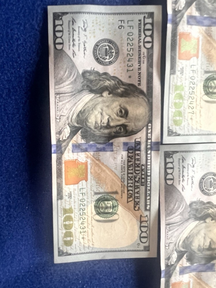 7 2009 A Series 100 Dollar Star Notes Sequential Consecutive #s Crisp Exc Cond