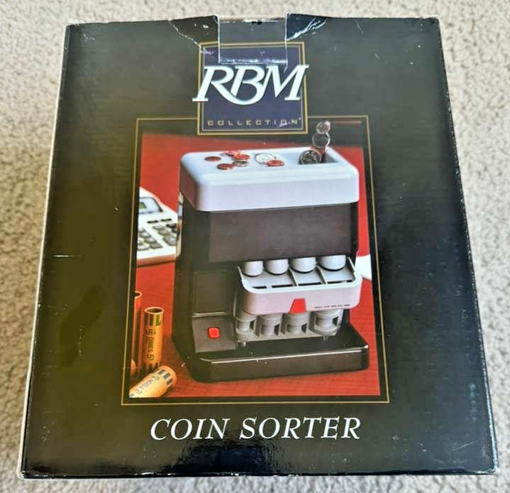 RBM Collection Coin Sorter (NEW, OPEN BOX)