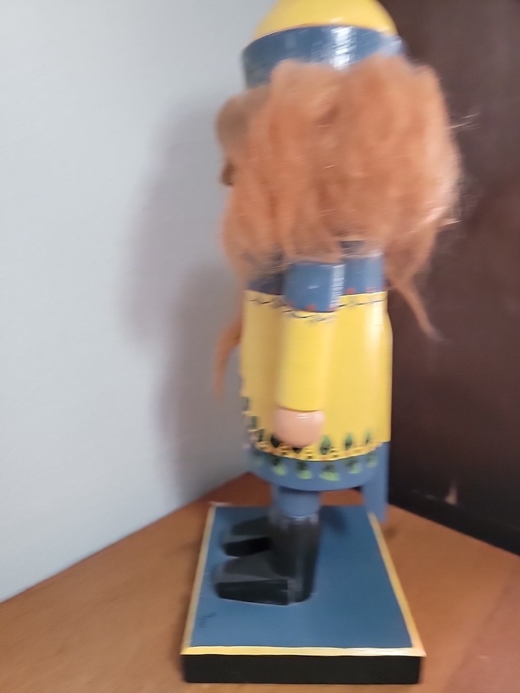 Large Handmade? Nutcracker 1980'S Very Unique