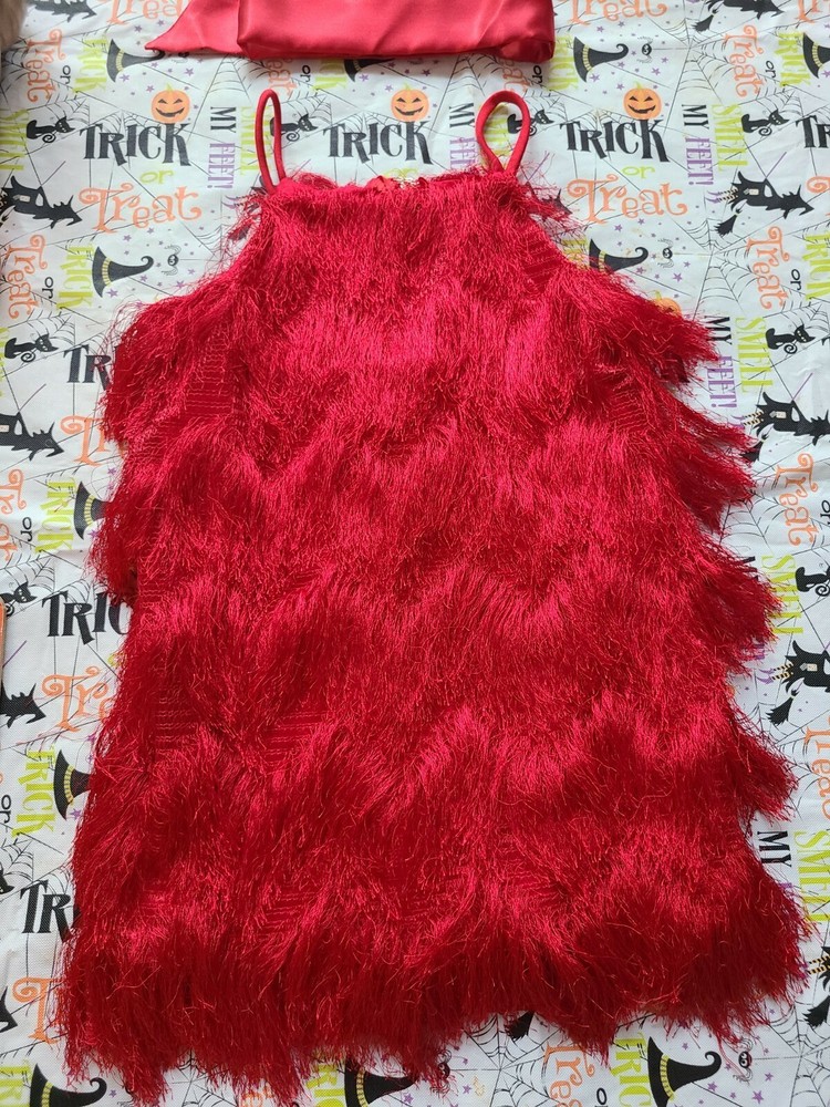 60s Christmas Red Dance Costume • (Customized Dress)