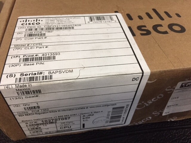 Cisco GS7000 Forward Low Current Optical Receivers 4013583