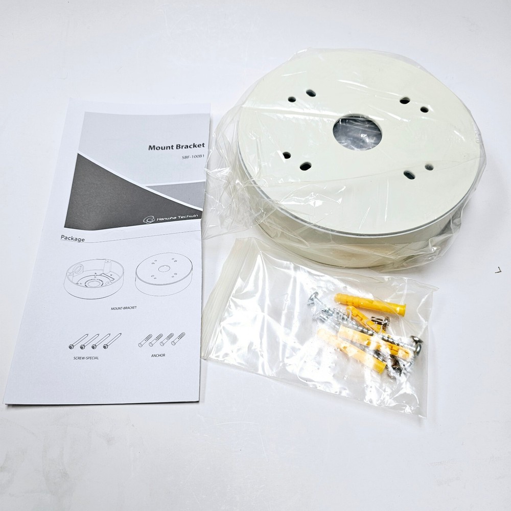 Hanwha Techwin SBF-100B1 Back Box NEW