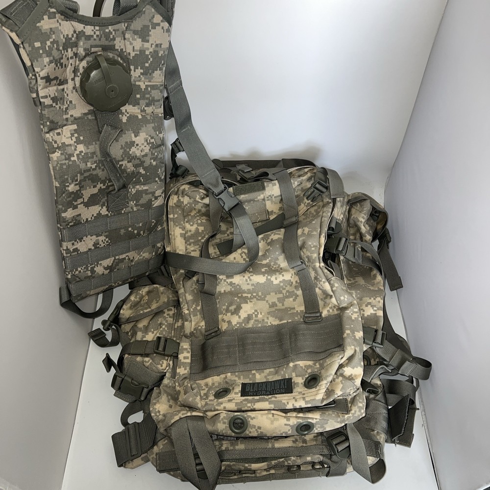 Big tactical backpack BlackHawk! Hydration Camo , Rare